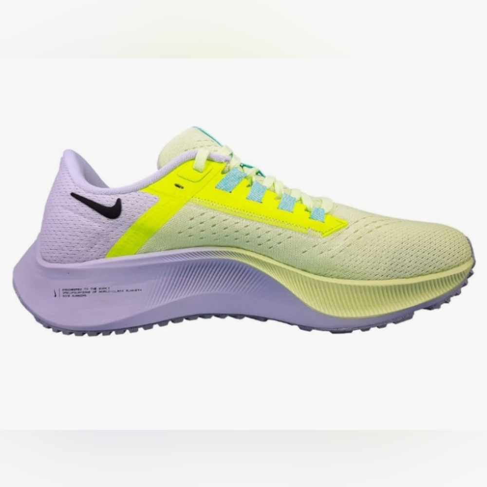 Nike Air Zoom Pegasus 38 Women's Running Shoes Size 9 Barely Volt/Black